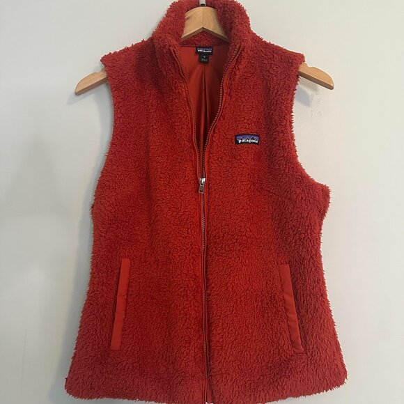Patagonia Los Gatos Full Zip Fleece Vest Cozy Fuzzy Outdoor - Medium - Picture 2 of 7
